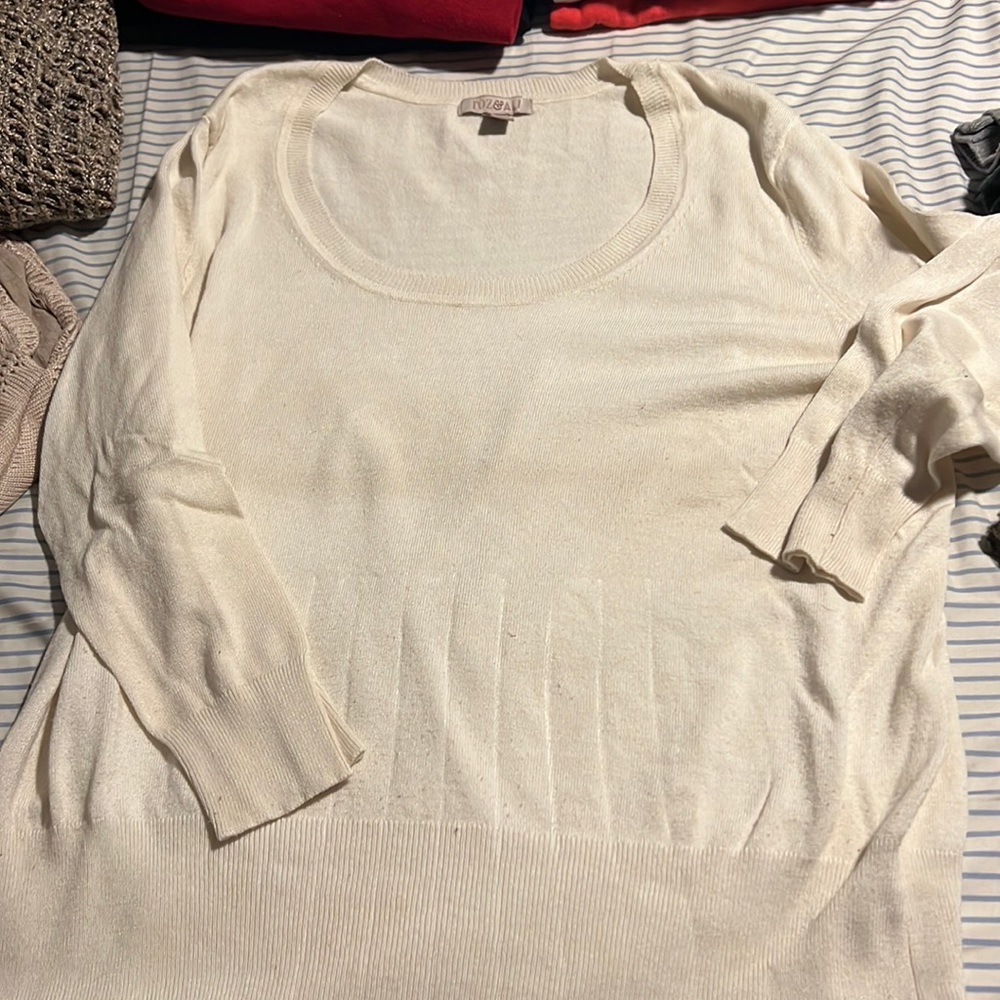 Lightweight roz&ali sweater